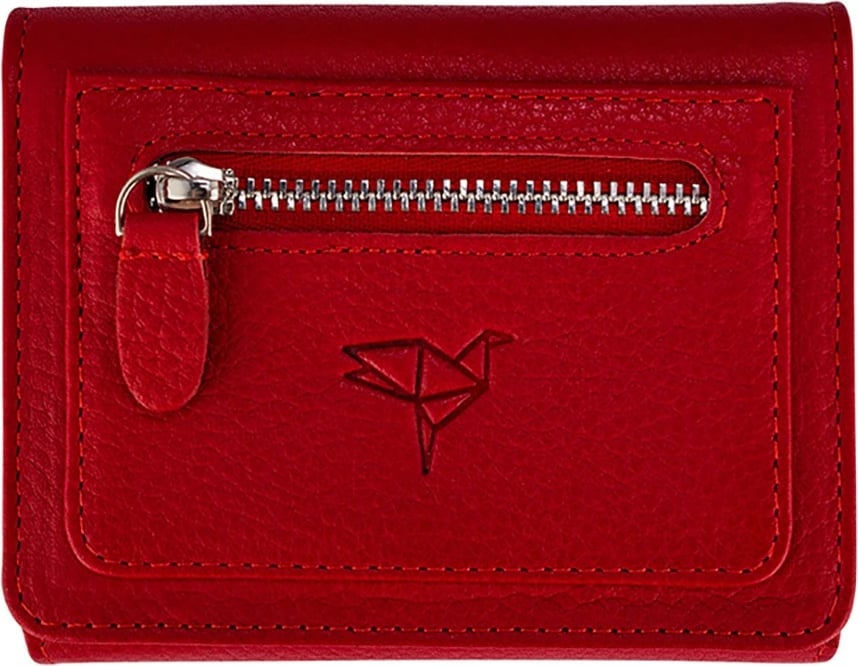 Portofol për gra Zoozie Bags, Moon, ngjyrë e kuqe