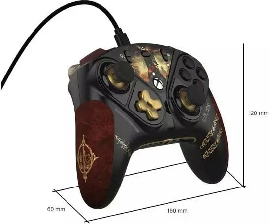 Gamepad Thrustmaster Eswap X2 Elden Ring Edition, me kabllo, për PC/Xbox, i zi/kafe dekorativ