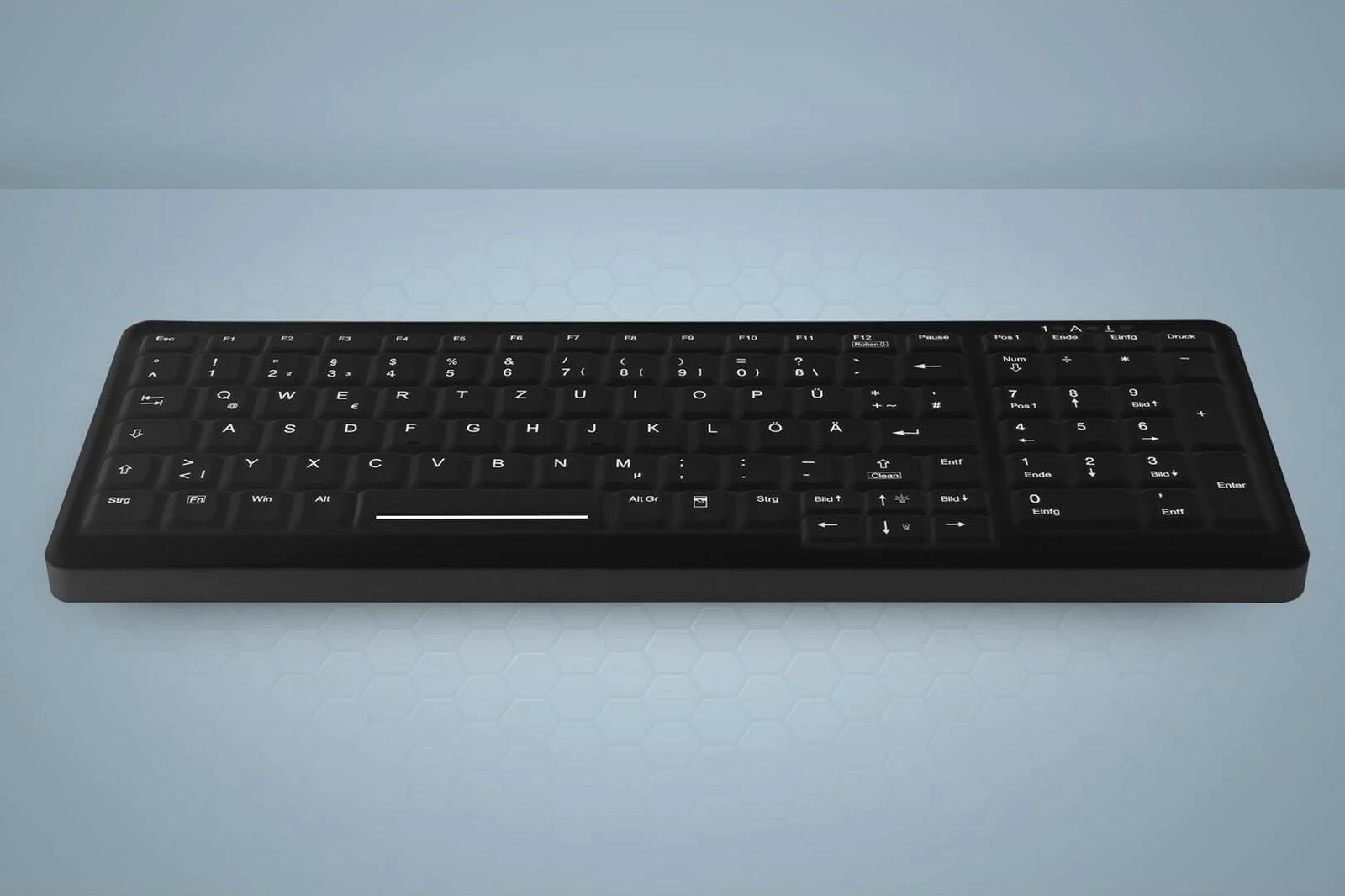 Tastierë Cherry Active Key AK-C7000, Wired, USB, QWERTZ, Ngjyrë e zezë