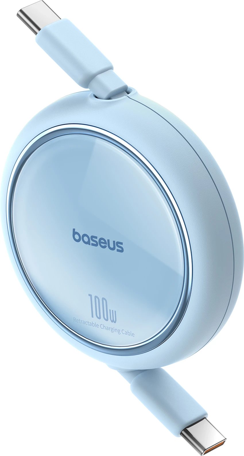 Kabllo Baseus Free2Draw Mini USB-C në USB-C, 100W, 1m, kaltër