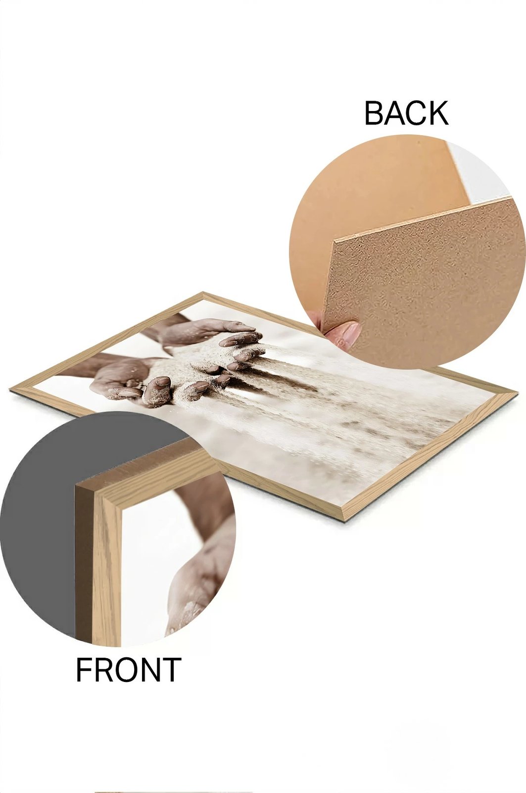 Pikturë dekorative për mur, MDF, shumëngjyrëshe, Tekhammdf20, 33x48cm