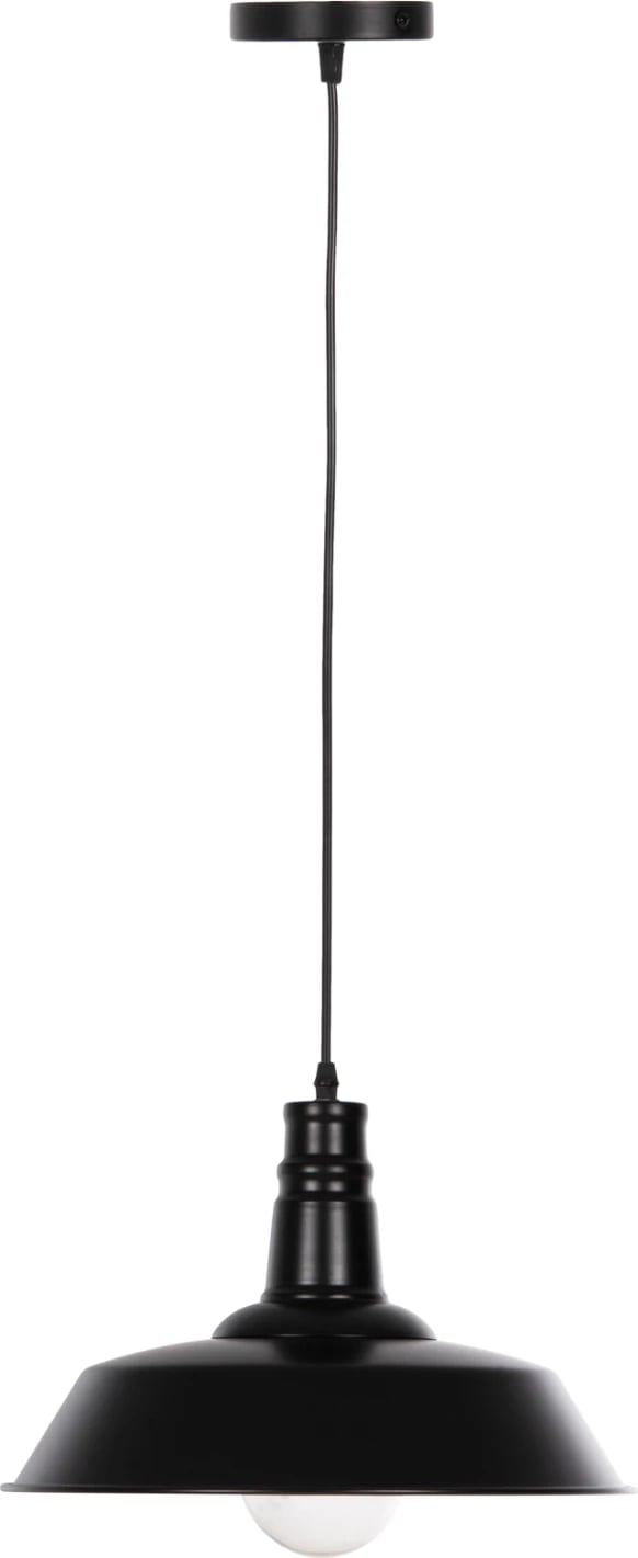 Llambë varëse tavani, kapak metalik i zi, FH4136, Φ35x112H cm