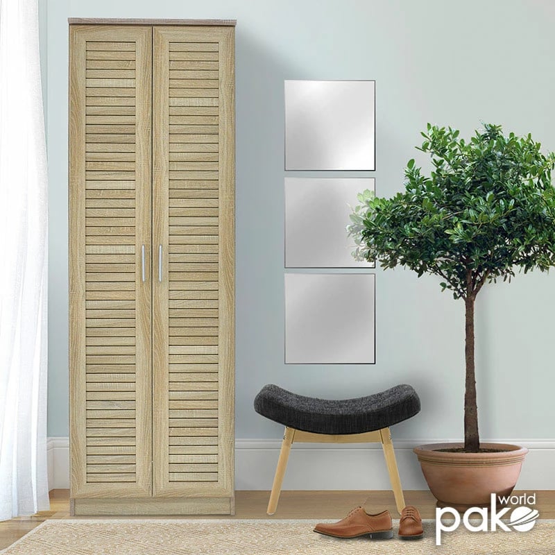 Dollap këpucësh Sante 21 palë sonoma 60x37x183cm