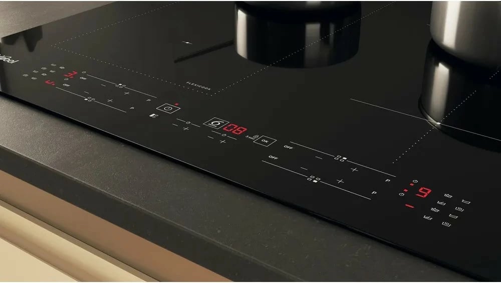 Pllakë induksioni Whirlpool WLB4060CPNE, 4 zona, me prekje, e zezë