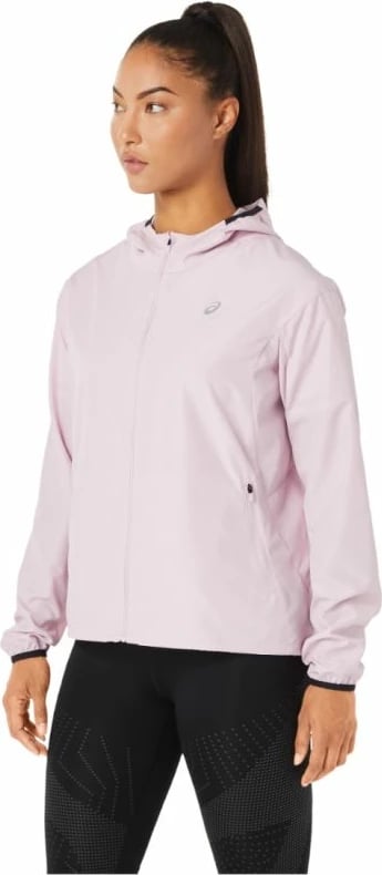 Xhaketë e lehtë për femra Asics për vrapim, ngjyrë rozë