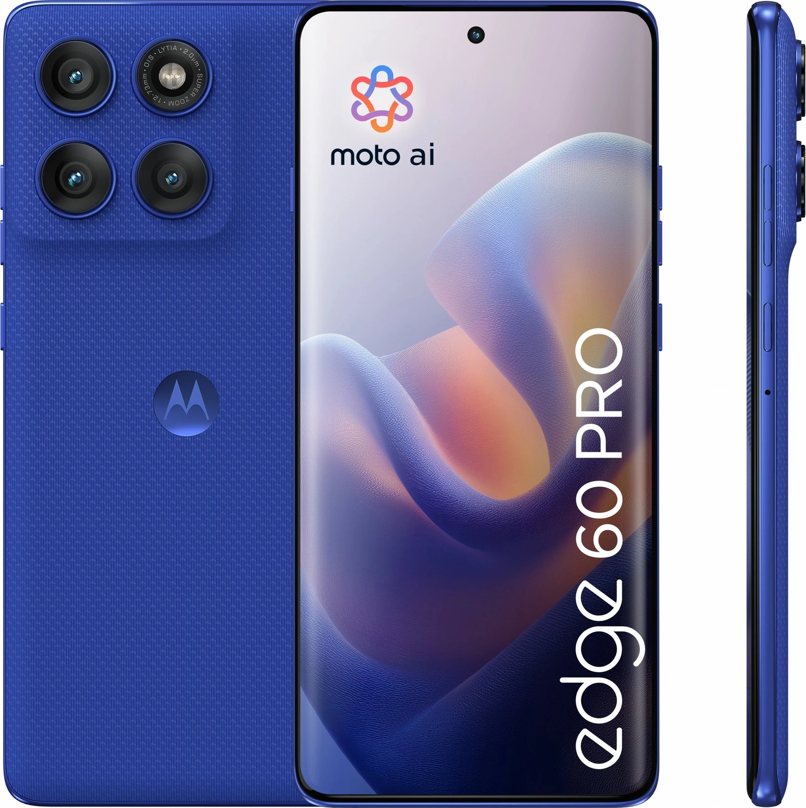 Celular Motorola Edge 60 Pro 12-512GB Dazzling Blue