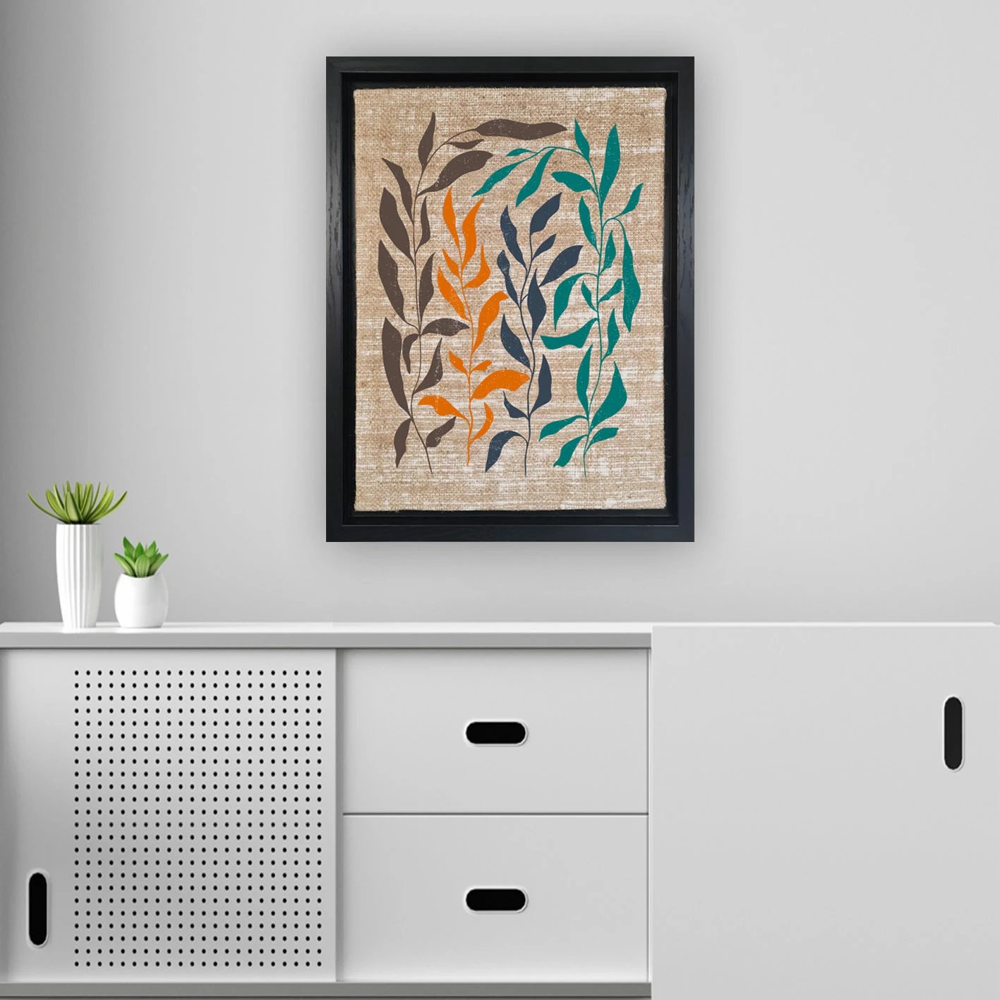 Pikturë dekorative në kanavacë, shumëngjyrëshe, Wallity, LSJ51875451399 - 4666, 46x66cm