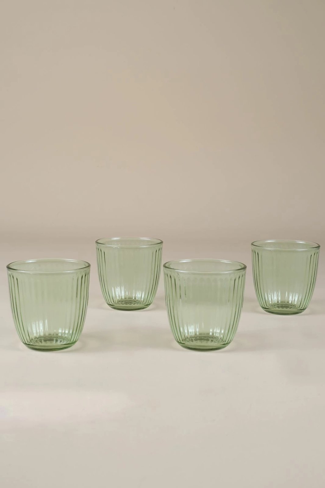 Set gotash prej qelqi (4 copë), Hermia Concept, Splendid 290, ngjyrë e gjelbër