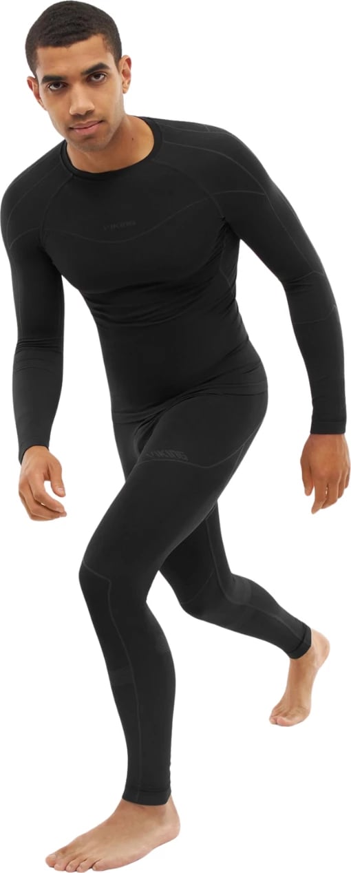 Të brendshme termike për meshkuj Viking, të zeza