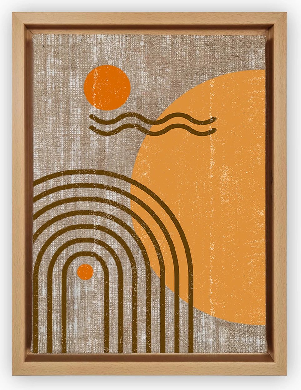 Pikturë dekorative në kanavacë, shumëngjyrëshe, Wallity, LNJ21804047907 - 96136, 96x136cm