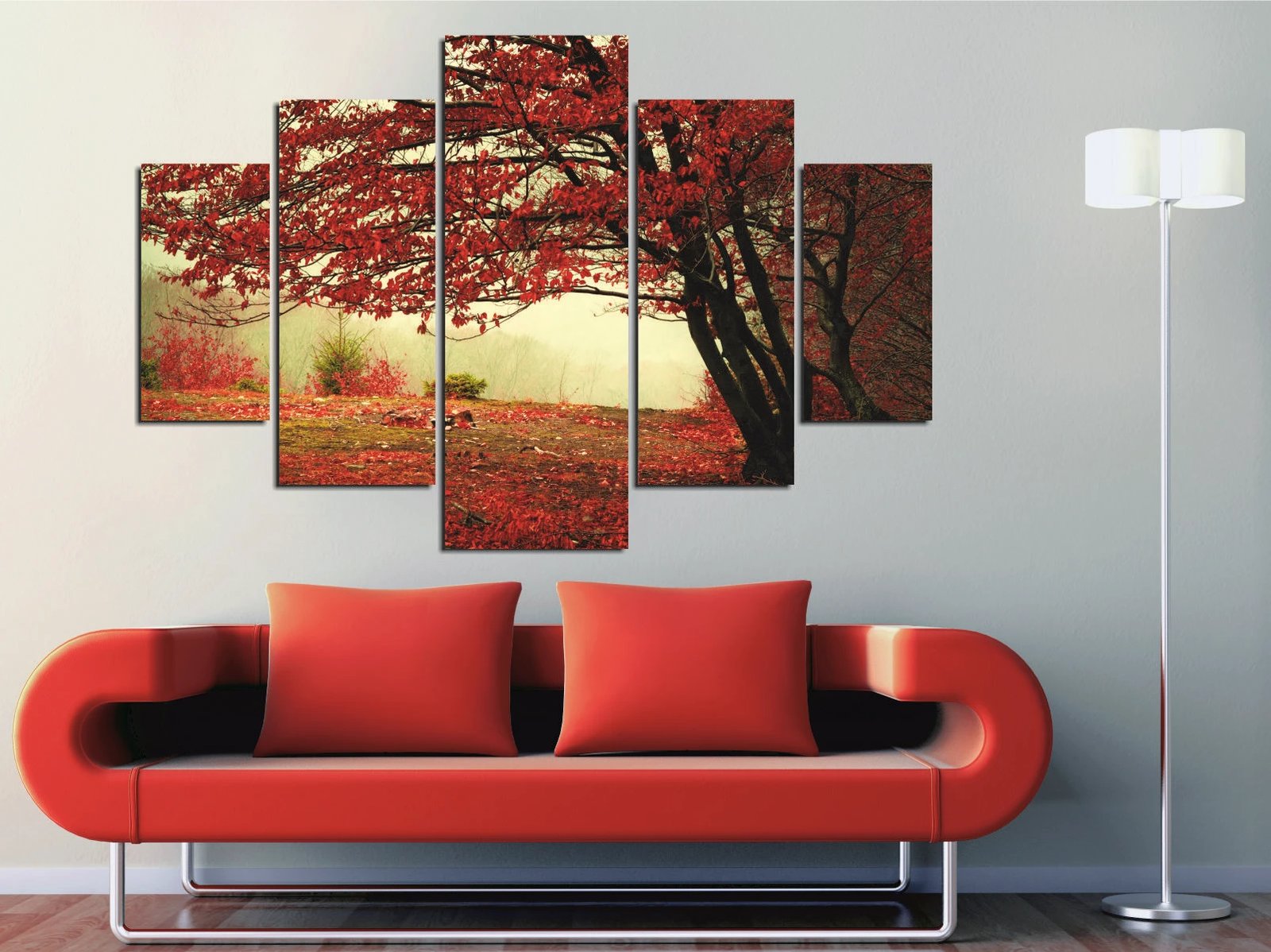 Pikturë dekorative MDF, 5 pjesë, Wallity, ST037