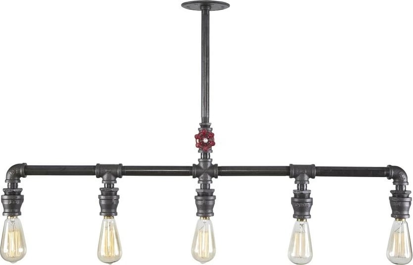 Llambë tavani industriale Opviq, Pp121, ngjyrë e zezë