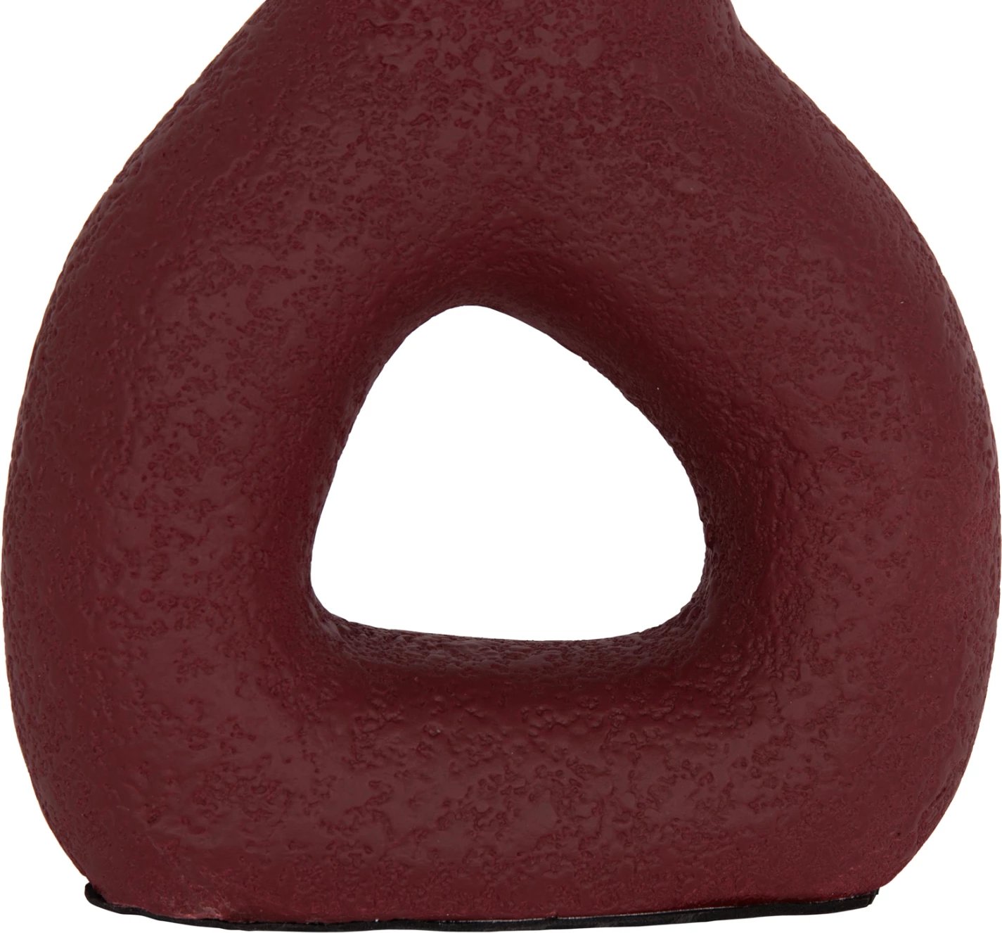 Vazo dekorative tavoline DECANT, terrakotë, ngjyrë e kuqe e errët, FH4667.06S, 17.5x6.5x17cm