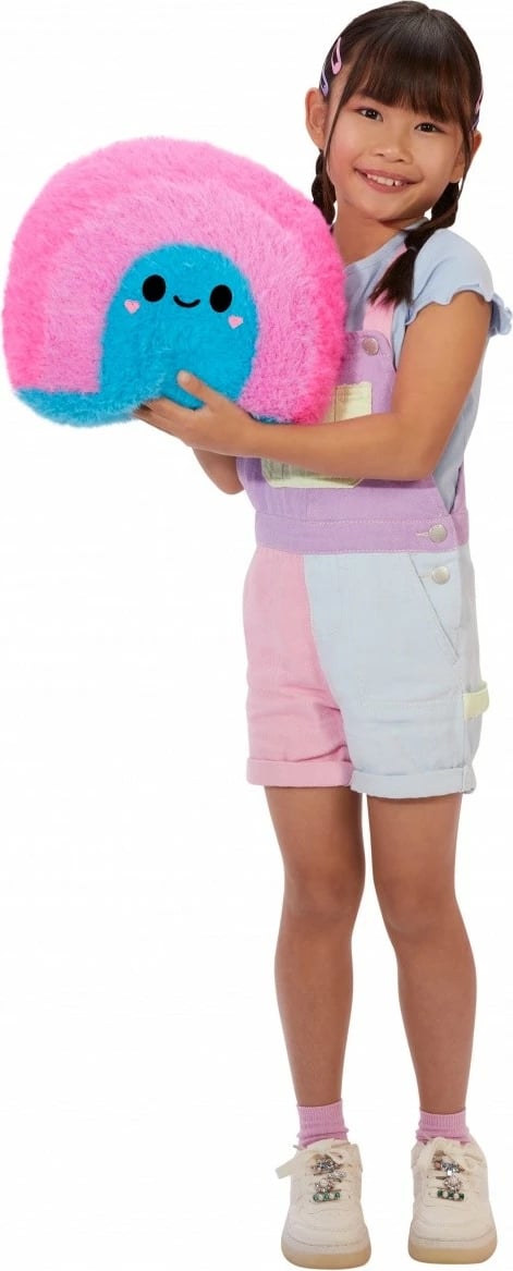 Lodër pelushi Fluffie Stuffiez Rainbow, e madhe, shumëngjyrëshe