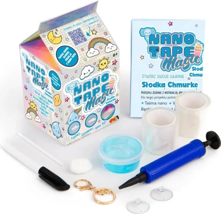 Set krijues Nano Tape Magic, Epee EP60508/05092 pako startuese Sweet Cloud, shumëngjyrësh