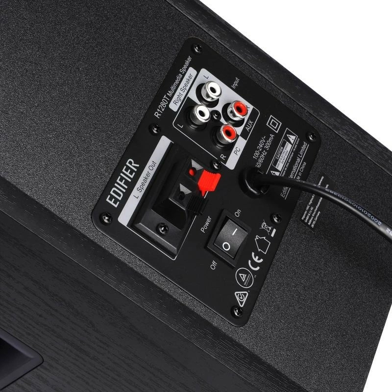 Bokse Edifier R1280T, 2.0 kanale, 21 W, E zezë