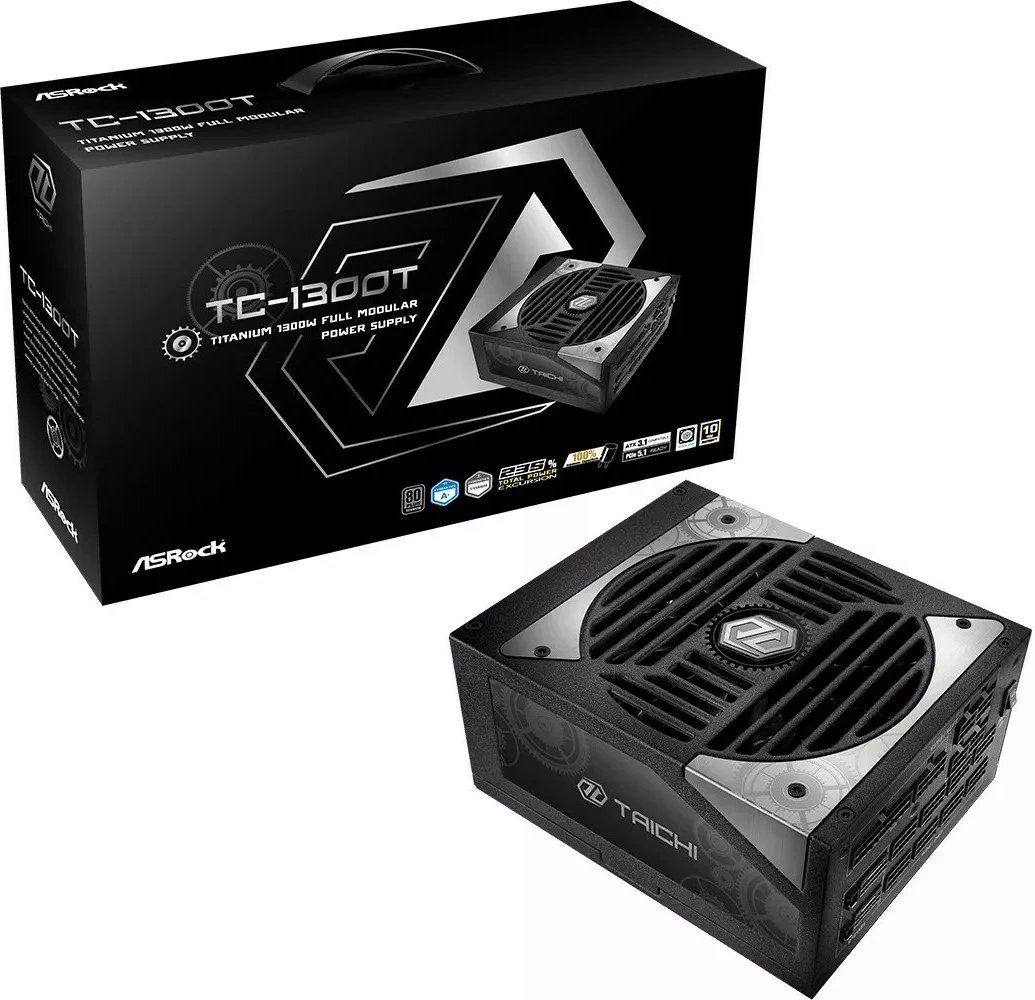 Furnizues energjie Asrock Taichi 1300W Titanium, i zi