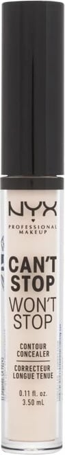 Korrektor likuid për femra NYX Professional Makeup Can't Stop Won't Stop 1.5 Fair, 3.5ml