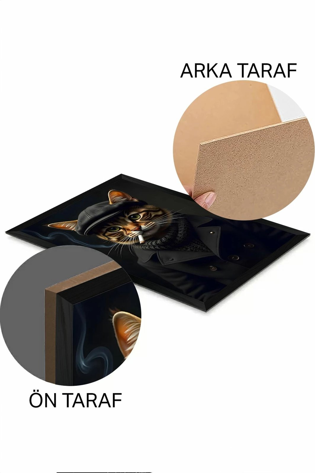 Pikturë dekorative, shumëngjyrëshe, Arthynmodel3348-32, 33x48cm