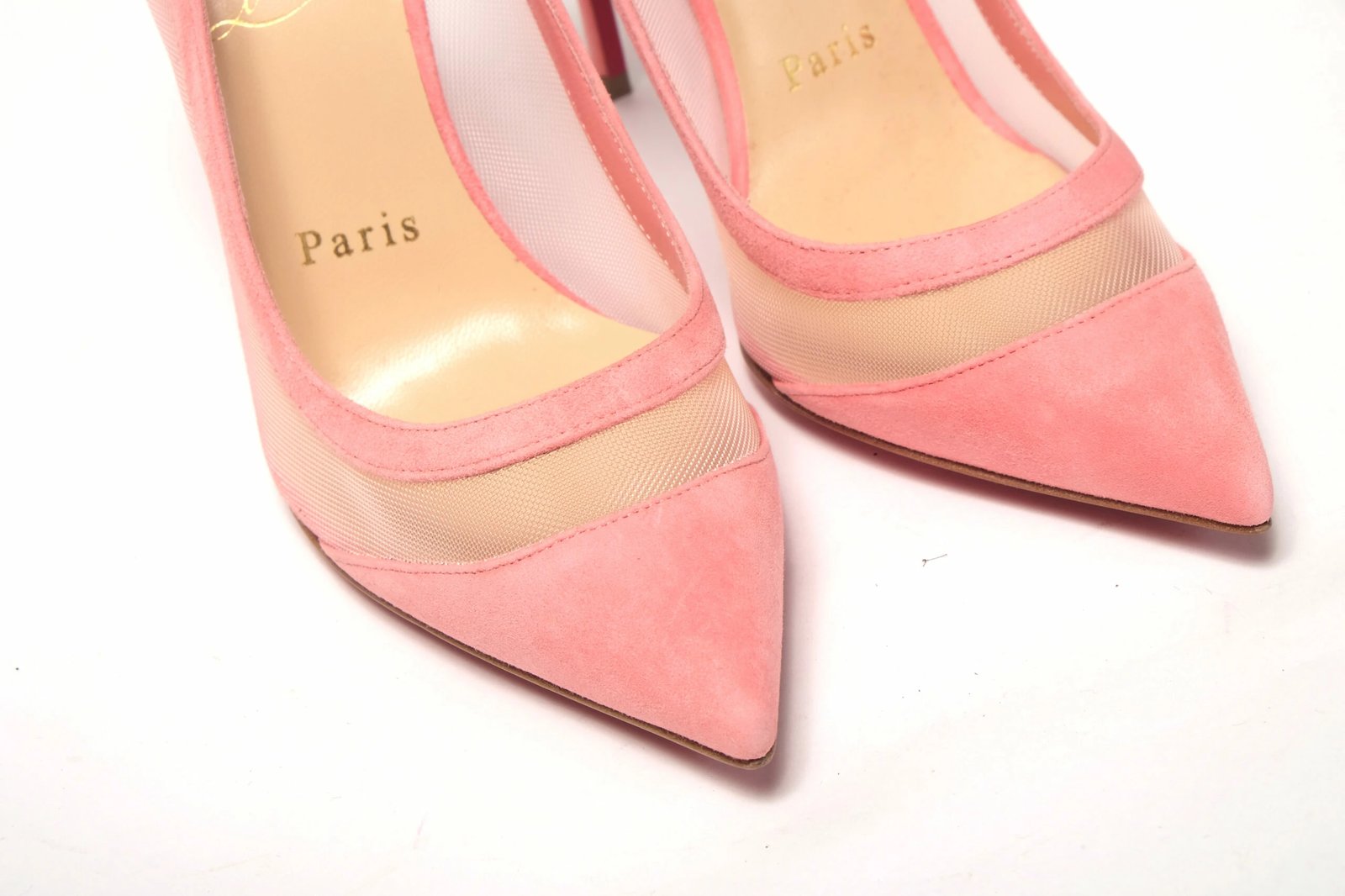 Këpucë me taka për femra Christian Louboutin, rozë 