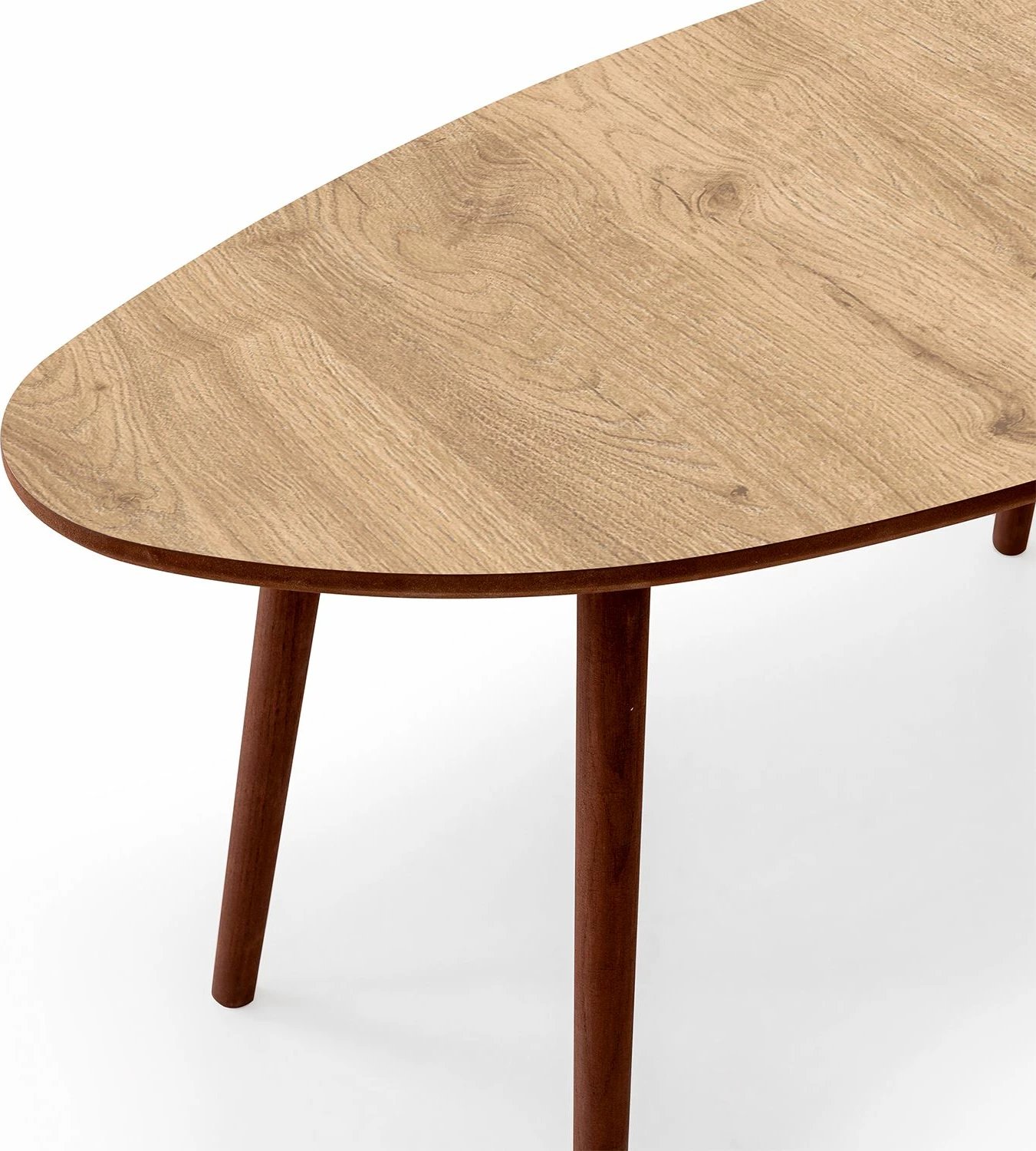 Tavolinë kafeje Skye Decor, Nora, ngjyrë lisi