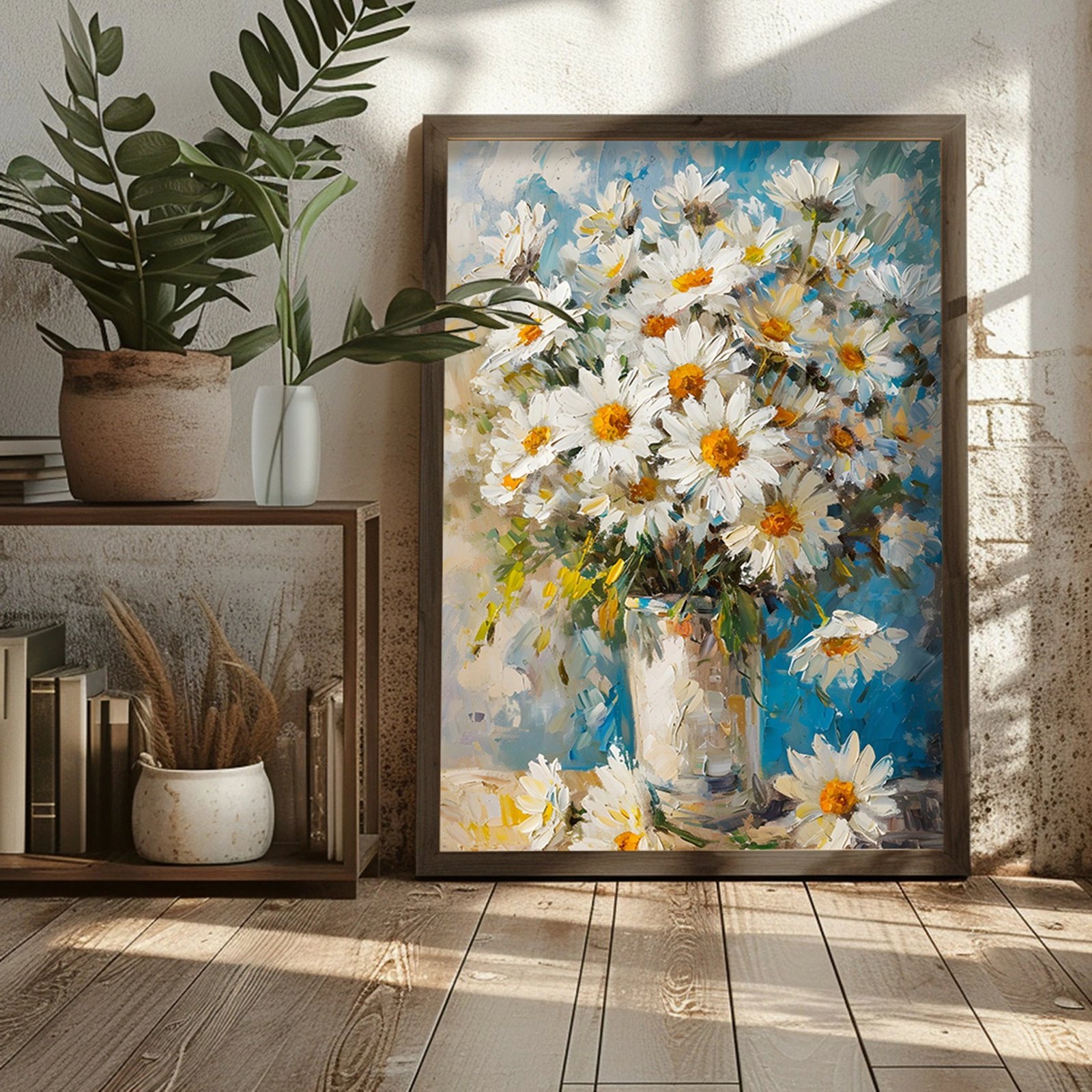 Pikturë dekorative me kornizë MDF, Wallity, AI116, shumëngjyrëshe