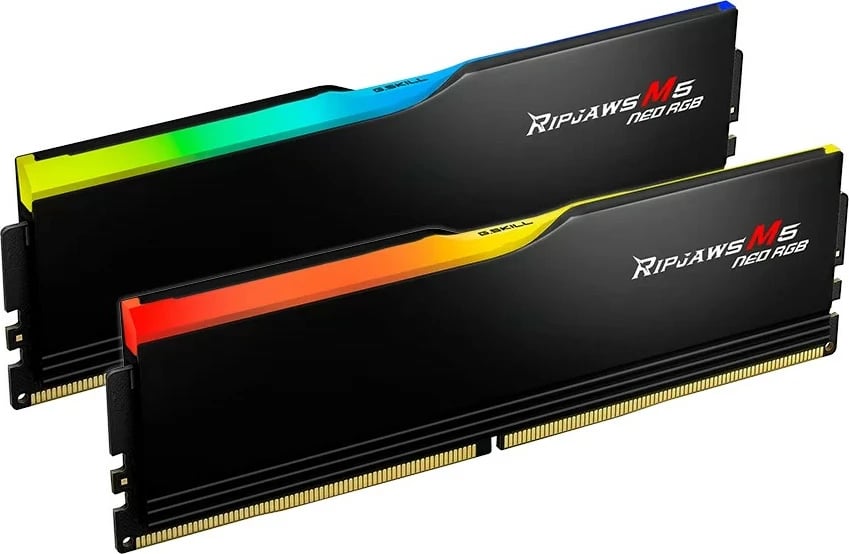 RAM Memorje G.Skill Ripjaws M5 Neo RGB 48GB (2x24GB) DDR5 6000MT/s, e zezë