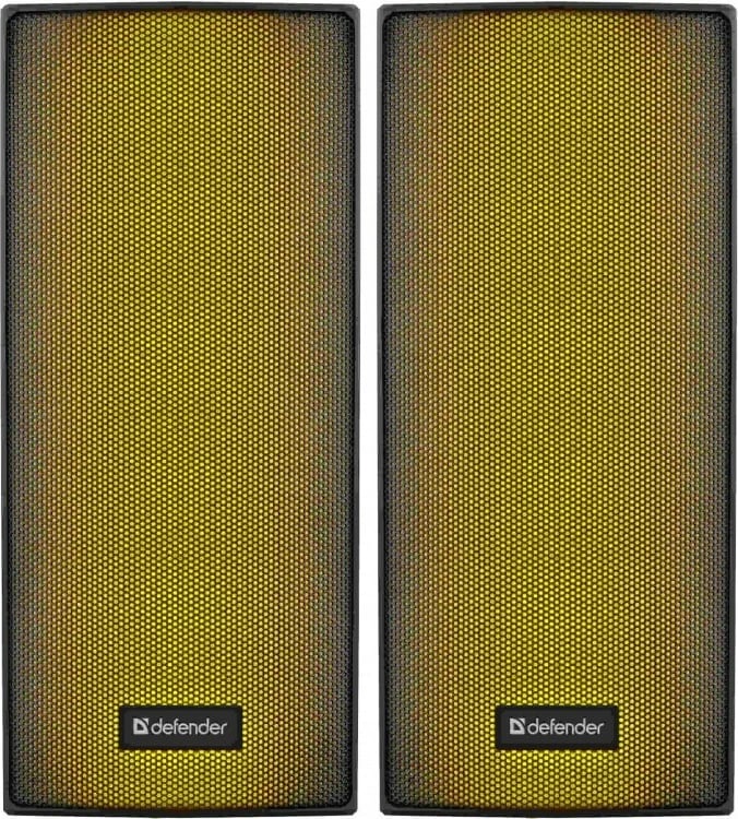 Altoparlantë kompjuteri Defender Spitfire 2.0, Bluetooth, 6W, LED, të zi (set)