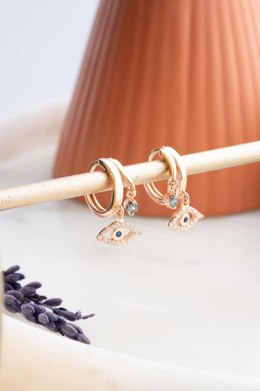 Vathë argjendi Jumeon, NRZ999211, ngjyrë rozë ari, të bardhë dhe kaltër