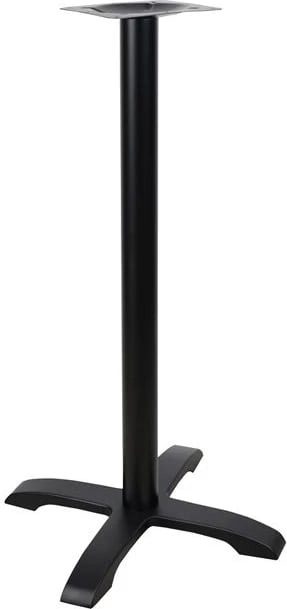 Baza prej gize për bar, e zezë, 62x62x108, FH417