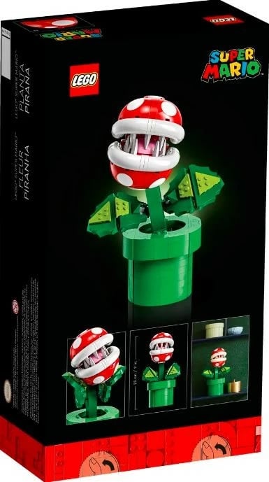 Set LEGO Super Mario Piranha Plant 71426, 540 pjesë, plastikë