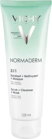 Pastrues fytyre Vichy Normaderm 3 in 1, 125ml