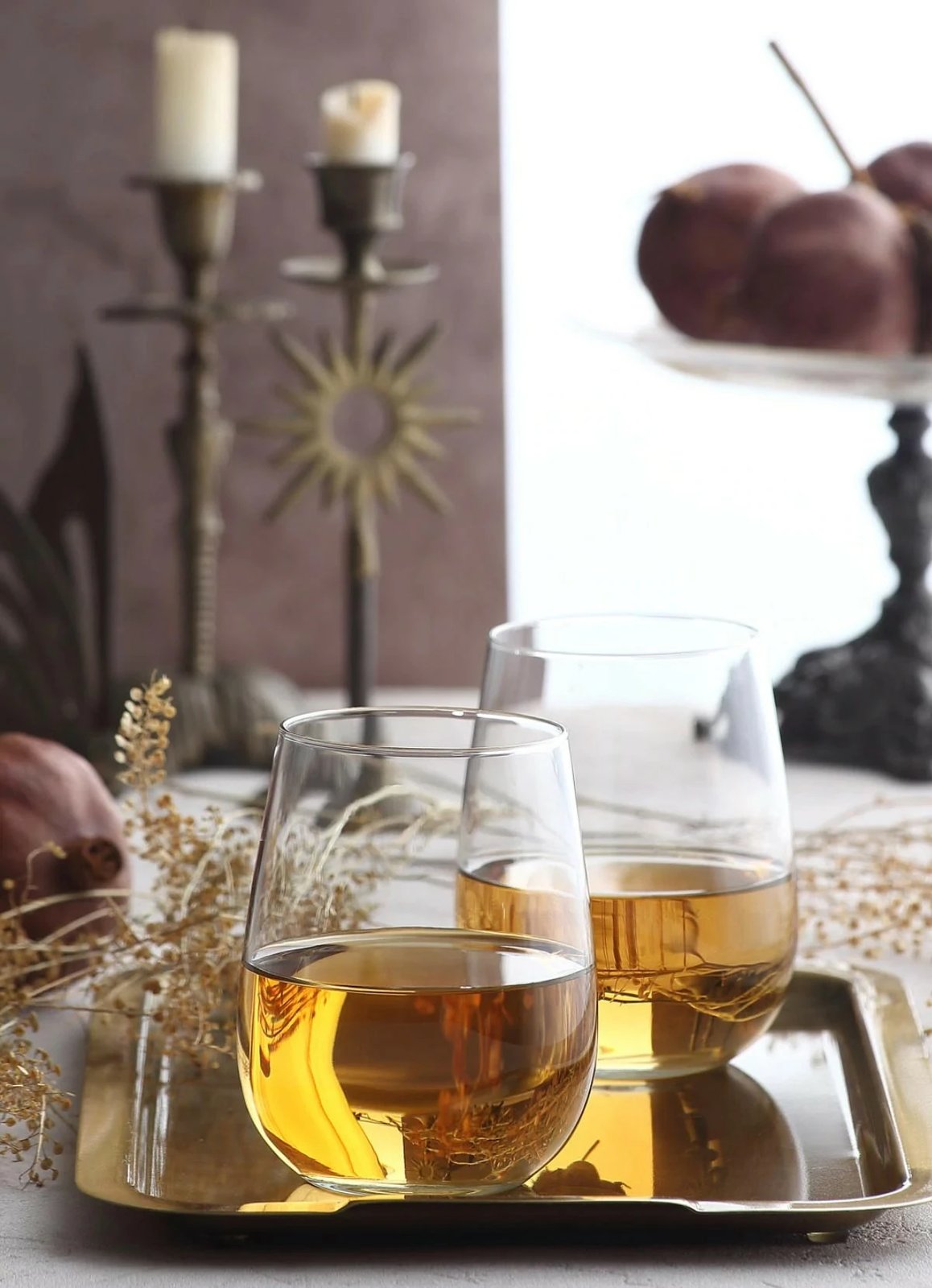 Set gotash prej qelqi (6 copë), Hermia Concept, LV-GAI365F