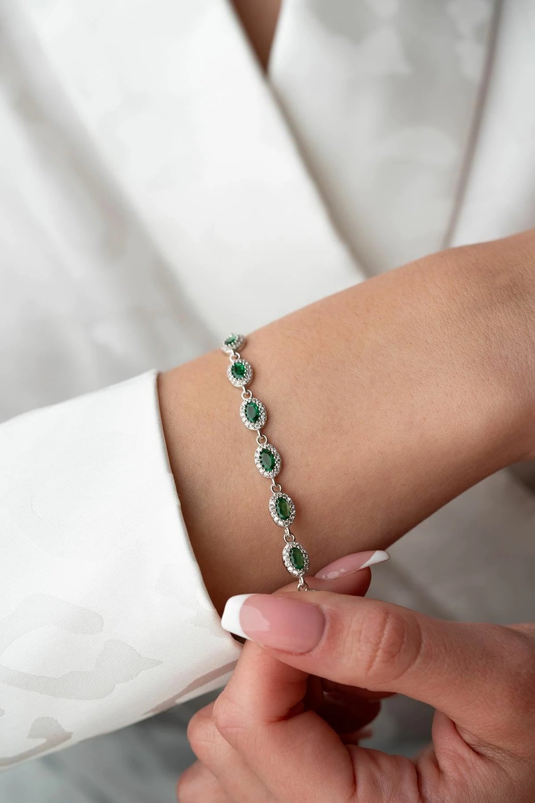 Byzylyk argjendi, ngjyrë e argjendtë dhe e gjelbër, Jumeon, NRZ1000378