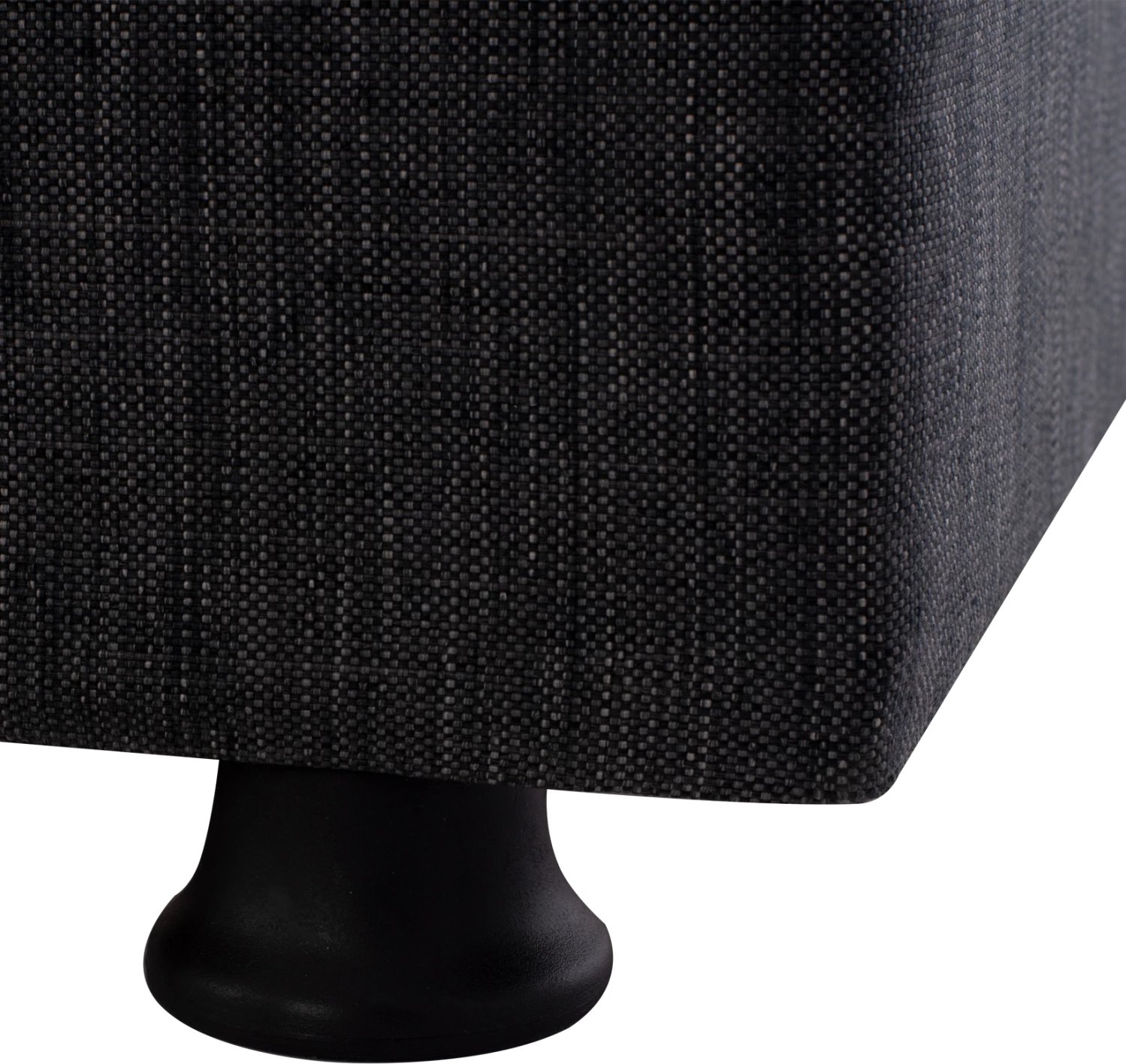 Sofa shtrat tre vendesh, ngjyrë gri, këmbë të shkurtra, pa krahë, FH3239.03