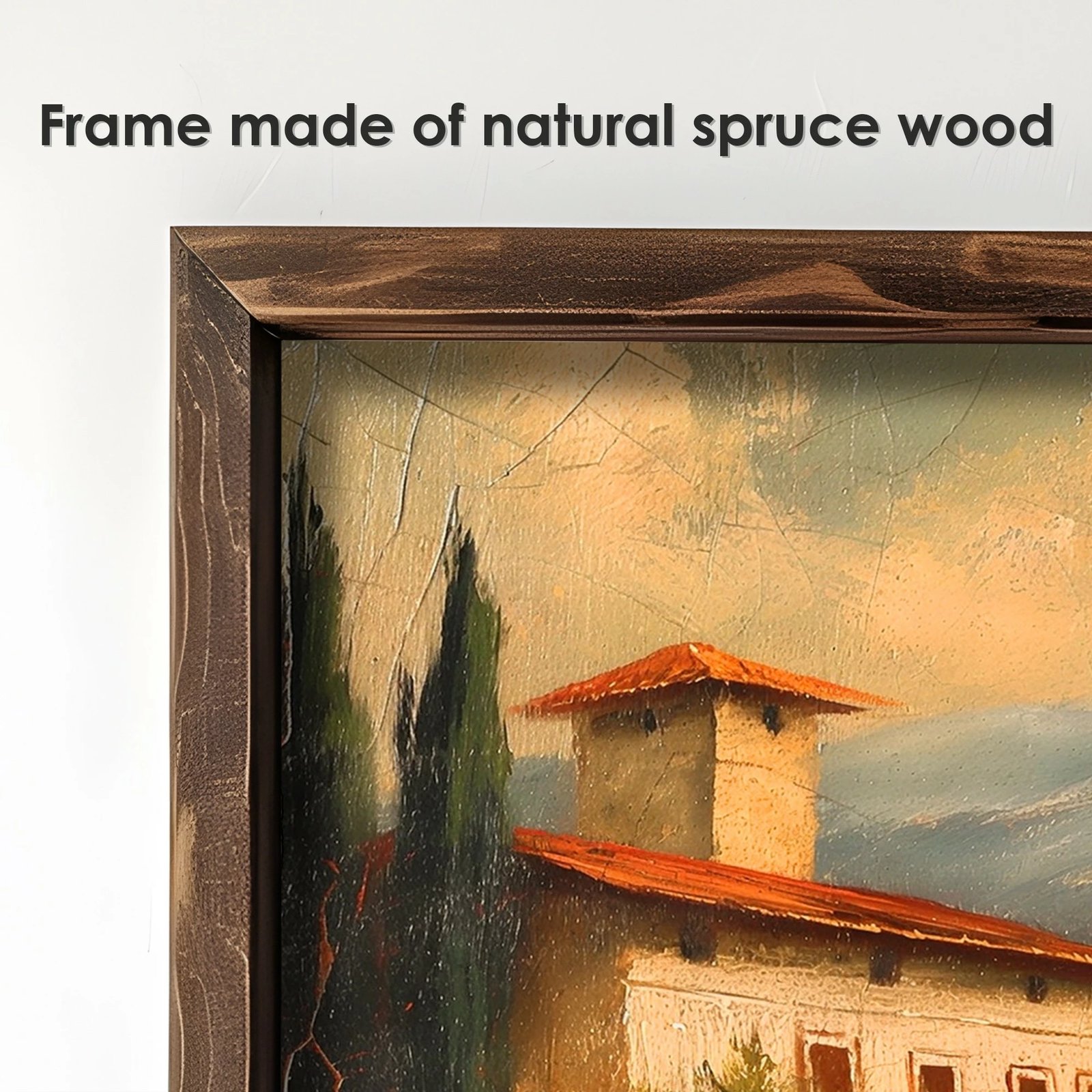 Pikturë dekorative me kornizë, MDF, shumëngjyrëshe, Wallity, EMR039, 40x120x3.5cm