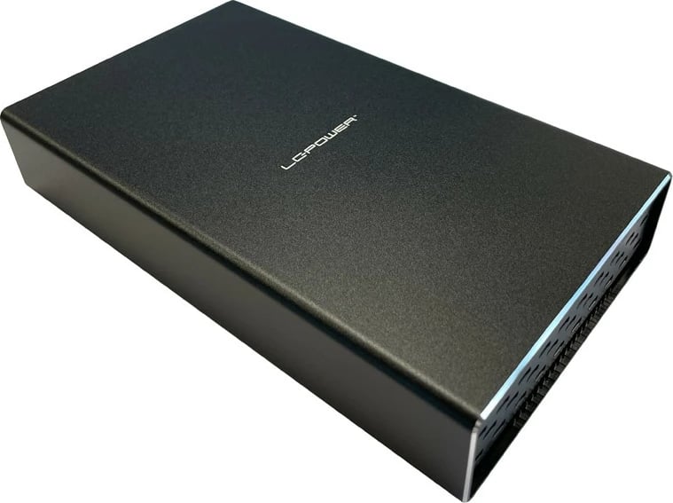 Kasë LC-Power për HDD/SSD M.2, USB Type-C, e zezë
