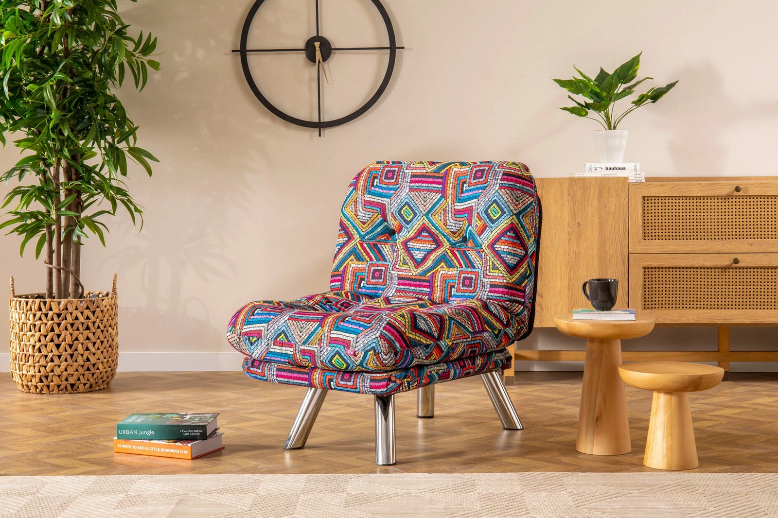 Krevat-karrige një vendës, Atelier del Sofa, Misa Small Solo, patchwork
