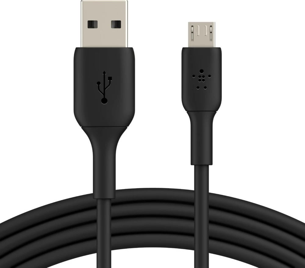 Kabllo Belkin Micro-USB/USB-A, 1m, e zezë