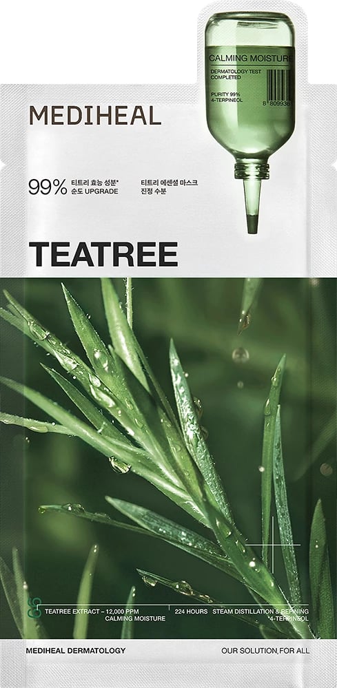 Maskë fytyre Mediheal Teatree Essential Mask për femra 24ml