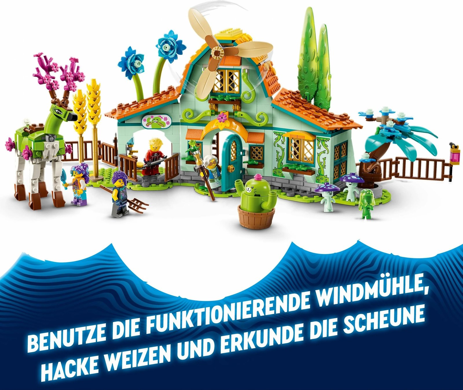 Set ndërtimi LEGO Stable of Dream Creatures, 681 pjesë, shumëngjyrësh Set ndërtimi LEGO Stable of Dream Creatures, 681 pjesë, shumëngjyrësh