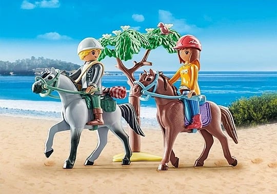 Set figurash Playmobil Horses of Waterfall 71470, Amelia dhe Ben, 43 pjesë