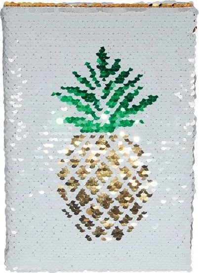 Fletore NEXT me sekuenca, Ananas, 80 fletë, 15x21 cm