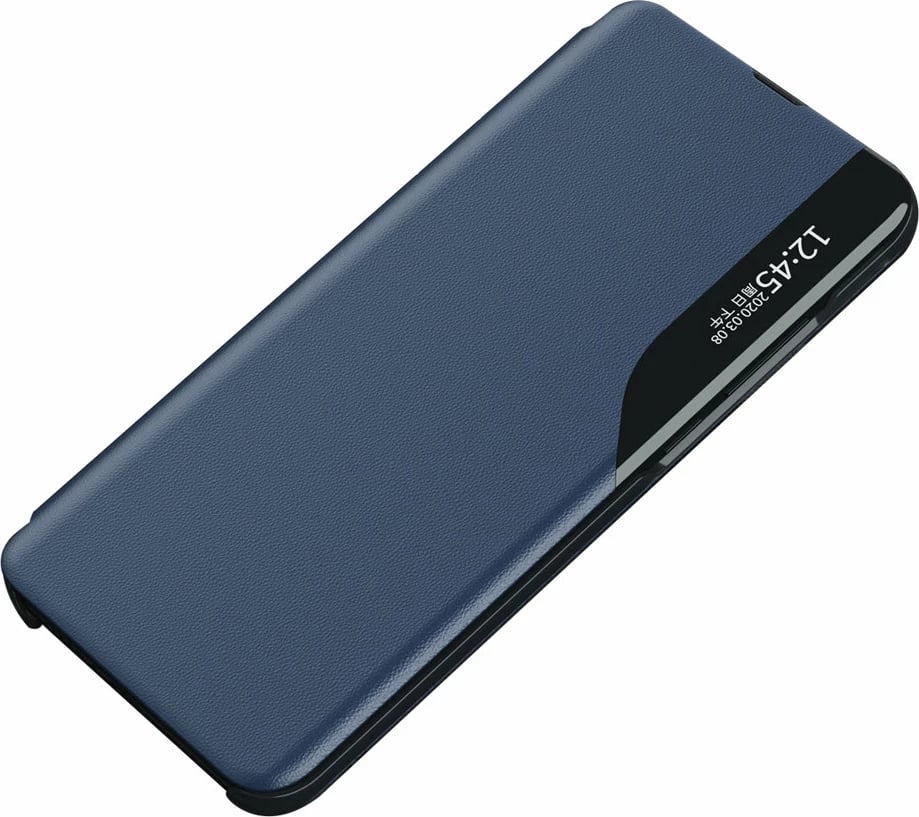 Mbështjellës Hurtel Eco Leather View Case për Xiaomi Redmi Note 11 Pro+ 5G / 11 Pro 5G / Mi 11i HyperCharge / Poco X4 NFC 5G, kaltër