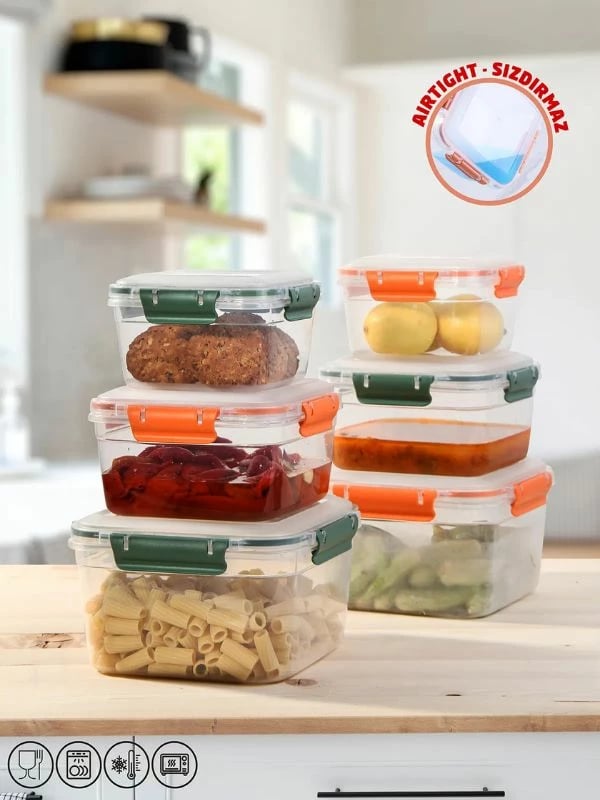 Set kuti plastike për organizim (3 copë), Hermia, PZR-023