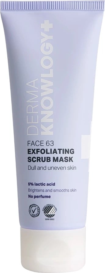 Maskë eksfoliuese fytyre DermaKnowlogy Face 63 uniseks 75ml