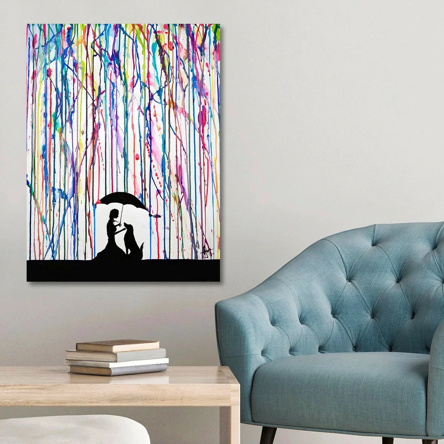 Pikturë dekorative në kanavacë, shumëngjyrëshe, Wallity KNV4542_70100, 70x100cm