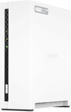 NAS QNAP TS-133 1-bay ARM 4-core 1.8GHz 2GB RAM 1x GbE e bardhë