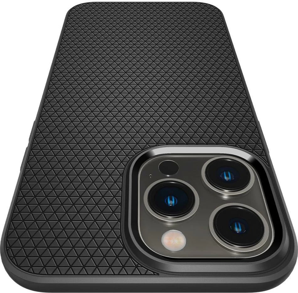 Mbështjellës Spigen Liquid Air për iPhone 14 Pro Max, Matte Black