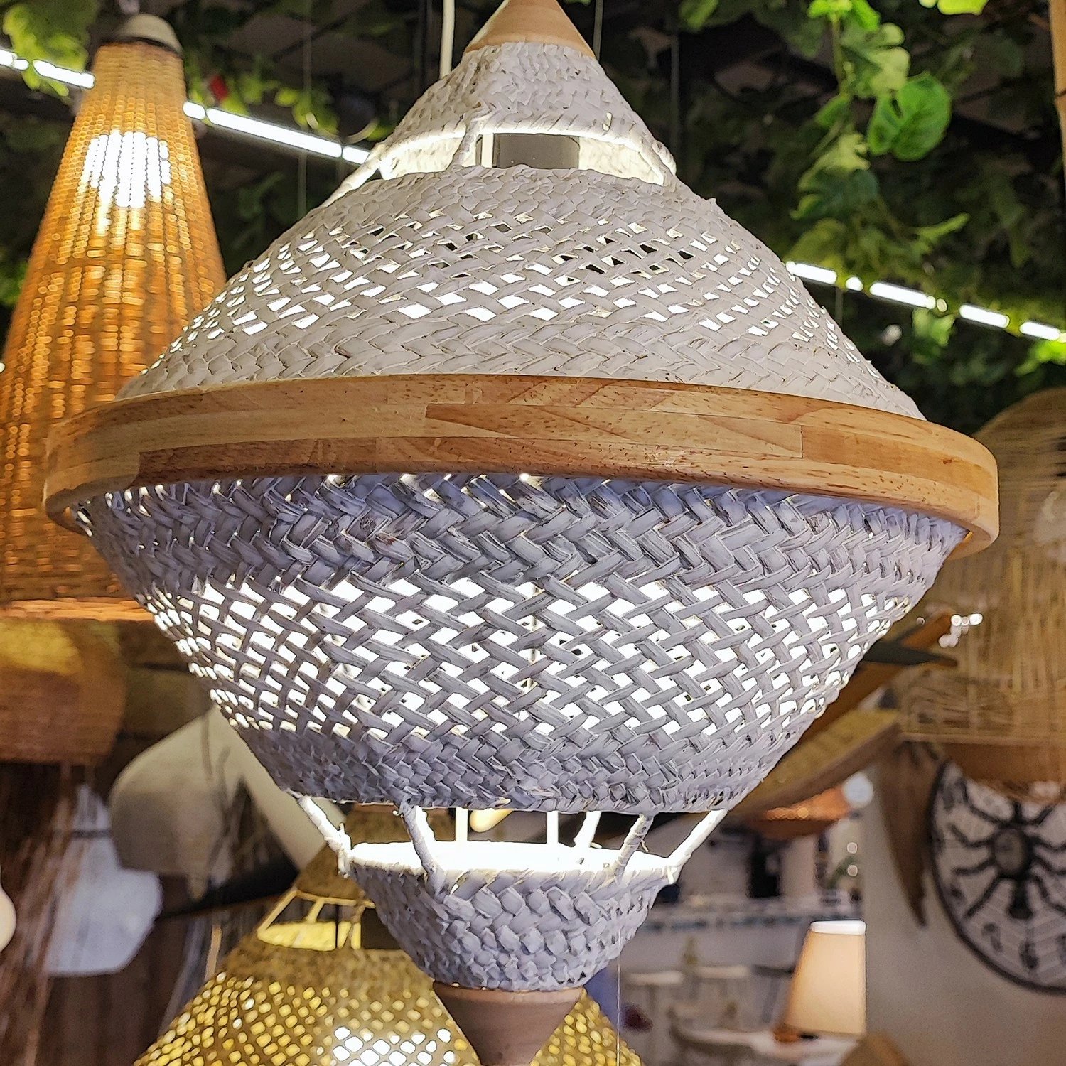 Llambë tavani Opviq, ngjyrë lisi, 4461-22-01